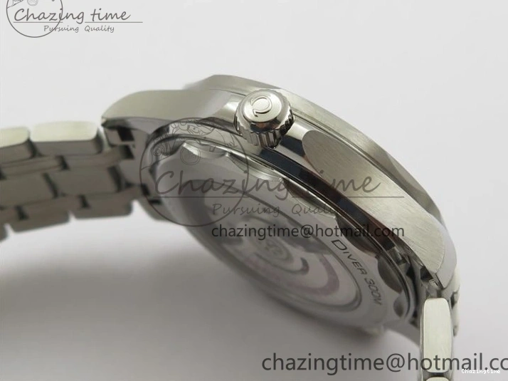 0401 Seamaster Diver 300M ORF 1:1 Best Edition Blue Ceramic Gray Dial on SS Bracelet A HighQuality 7867